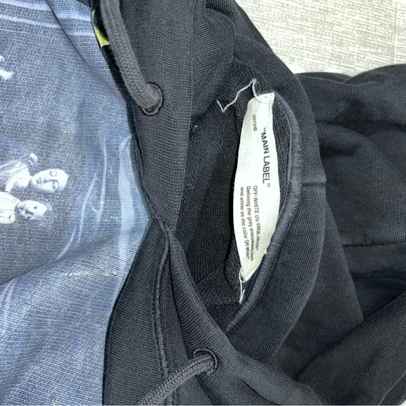 Off-White “Seeing Things” Black Hoodie - Picture 3 of 5